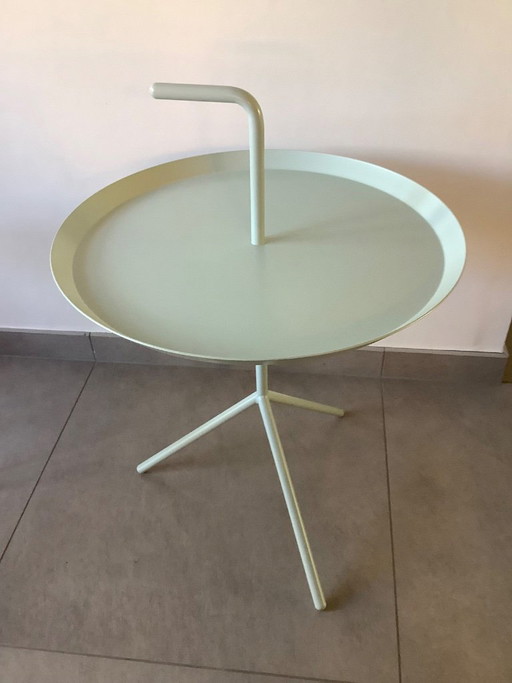 HAY Table d'appoint DLM vert pastel, taille XL, métal thermolaqué