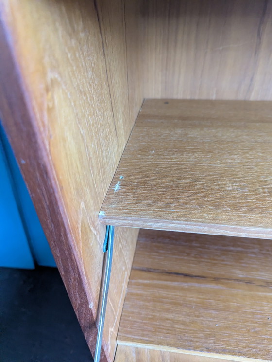 Vintage Teak Boeken/ Barkast-Clausen Denmark – Boekenkasten, Wood (photo 10 of 14)