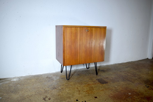 1960s Vintage Cabinet Chest of Drawers Nightstand Side Table Mid Century