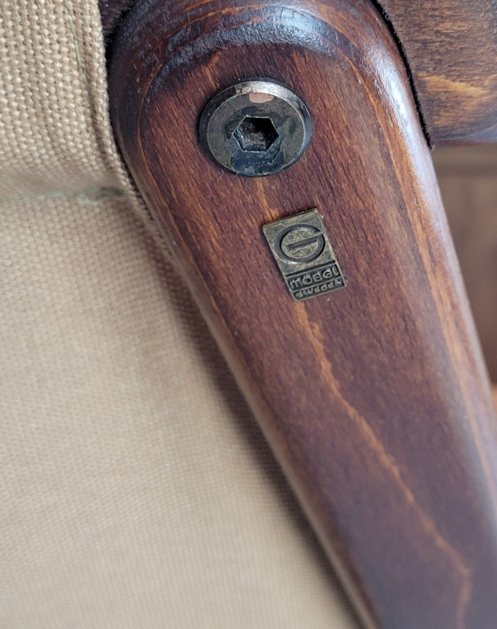 Image 1 of Göte Mobler 1960 Vintage Swivel Reclining Lounge Chair