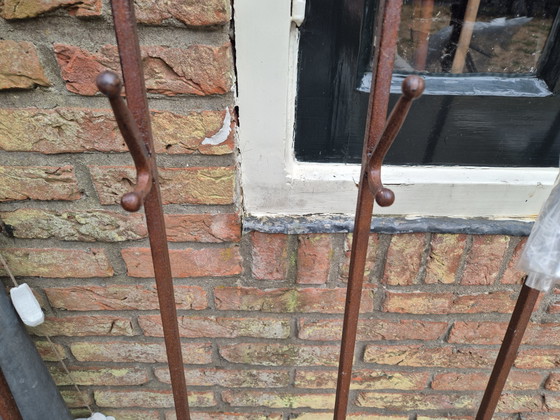 Metal wall coat rack (photo 4 of 5)