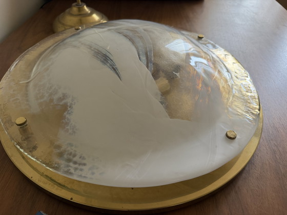 Image 1 of Plafonnier doré