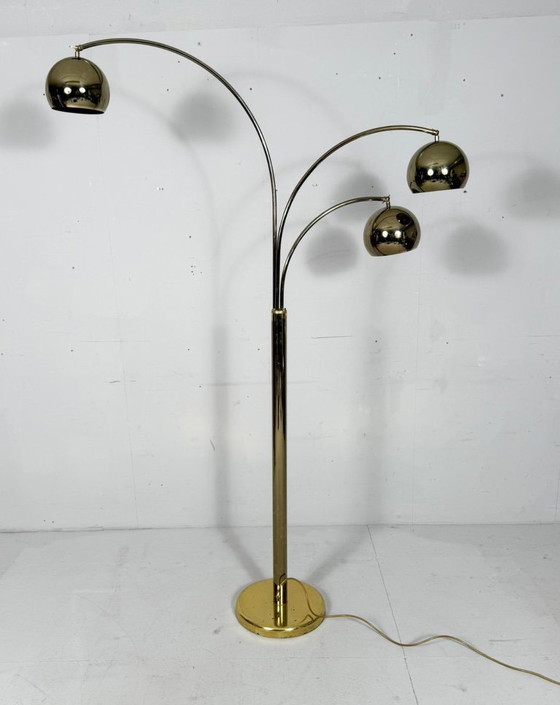 Image 1 of Space Age swivel floor lamp by Goffredo Reggiani, Italy, 1970s