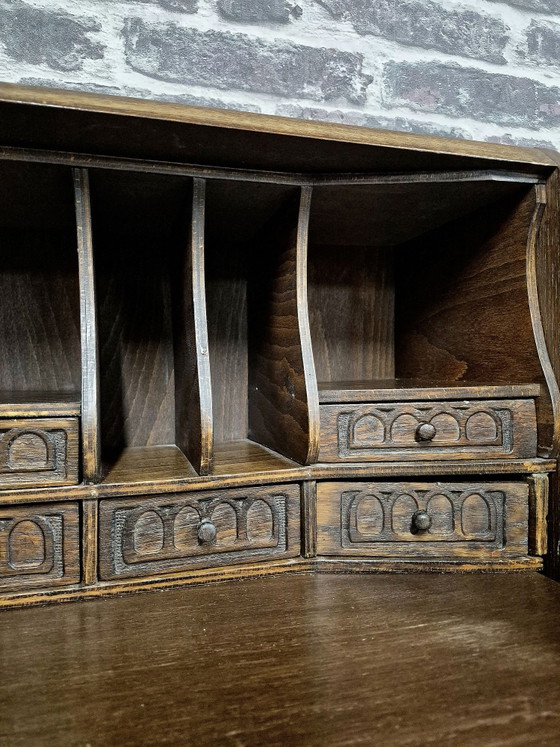 Secretaire / Desk / Chest of drawers – Wood (photo 6 of 7)