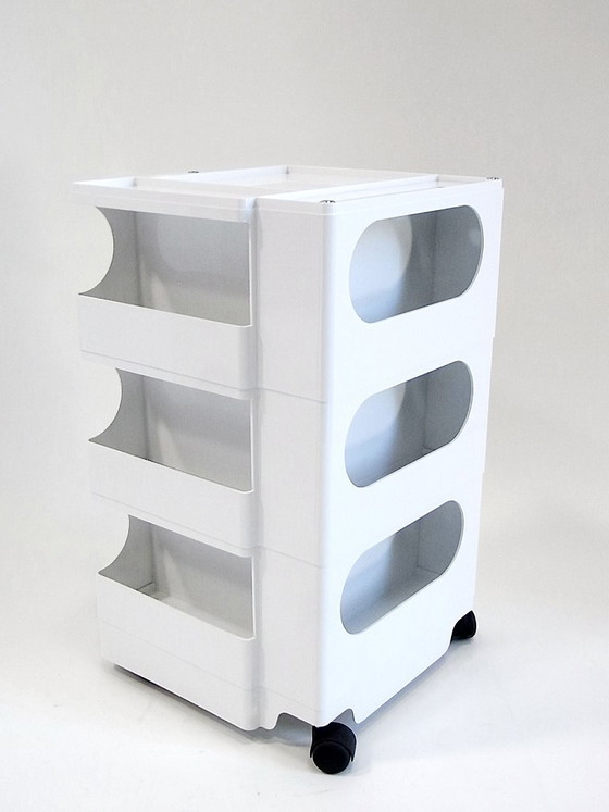 Image 1 of Carro Boby en blanco, diseñado por Joe Colombo para B-Line, Italia, 2009.