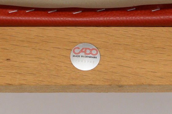 Image 1 of Juego de 2 sillas Moduline de Ole Gjerløv Knudsen y Torben Lind para Cado, Dinamarca, años 60.