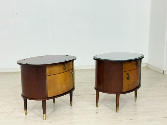 Image 1 of 2x Mid-Century Nachttisch / Skandinavischen Design / Nachttisch / Nachtschrank