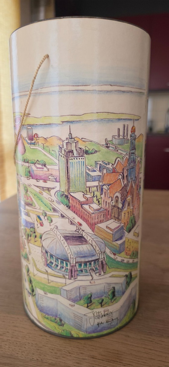 Image 1 of Paul Baars 'Vase2' (1997) – 100% COMPLETE with Original Technical Blueprint & AMC Map