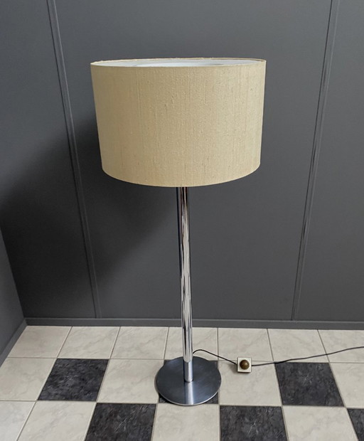 Lámpara de pie Staff Leuchten cromada, años 70