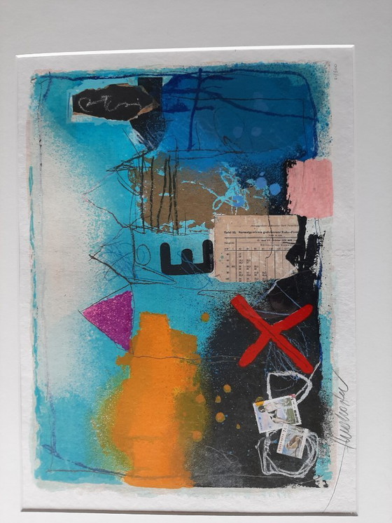 Image 1 of Theo Koster, Silkscreen, E Collage