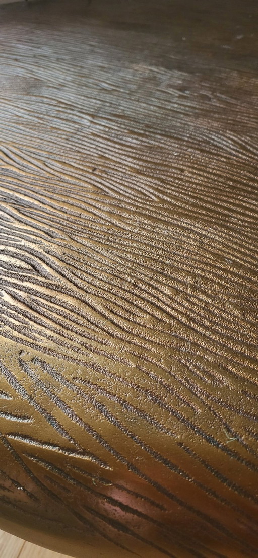 Polspotten tafel tree trunk