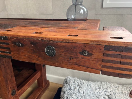 Image 1 of Raro banco da lavoro Ott/ULMIA (ca. 1935–1940) – completamente restaurato