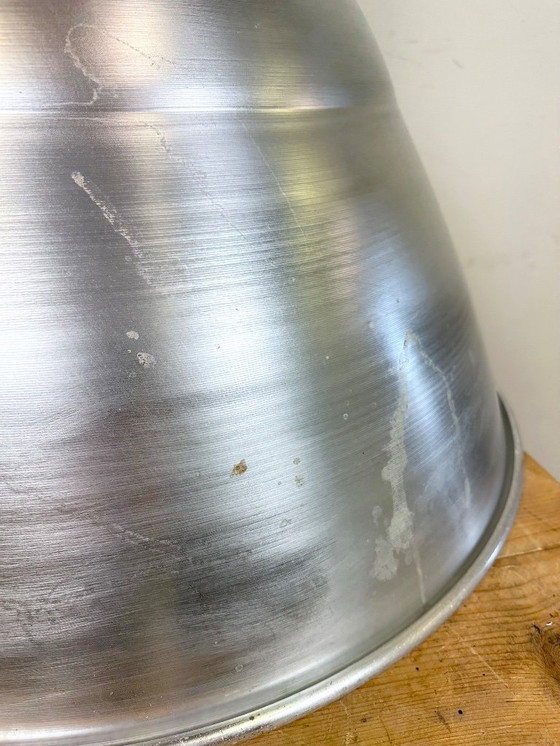 Image 1 of Large Industrial Aluminium Pendant Light from Elektrosvit, 1960s