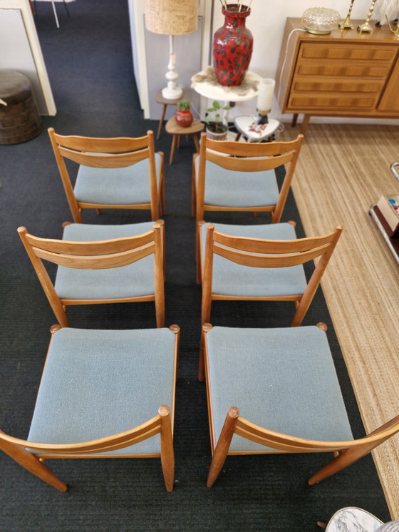 Image 1 of Vintage Dining Chairs 6 Pieces 1970s