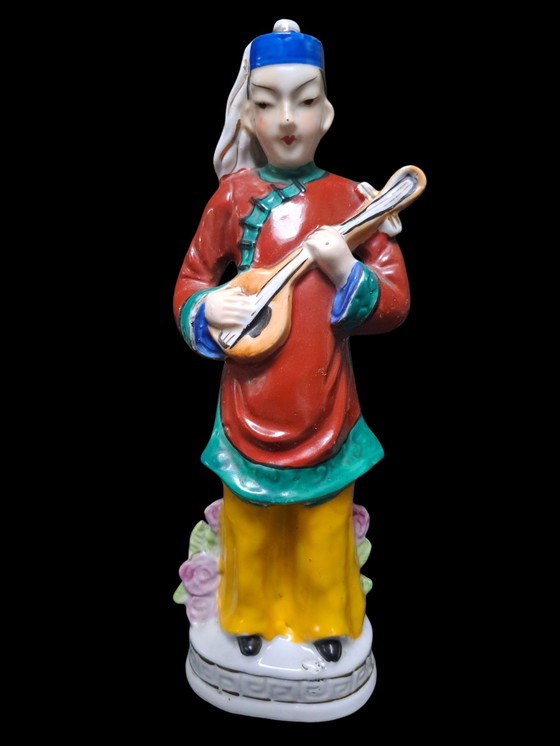 Image 1 of 2 figurines vintage en porcelaine japonaise