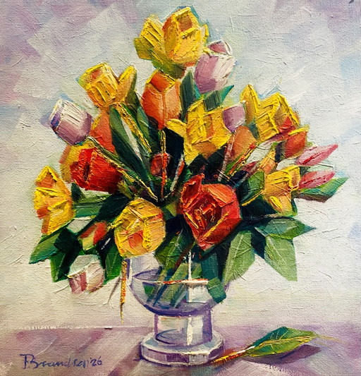 Checkered flowers 2