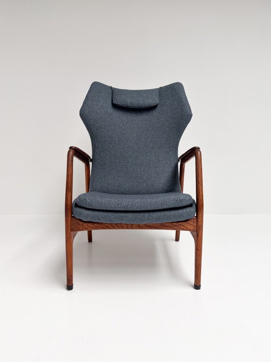 Re-upholstered Edith (men's) Armchair by Bovenkamp, 1960s – Textile, Vintage (photo 14 of 16)