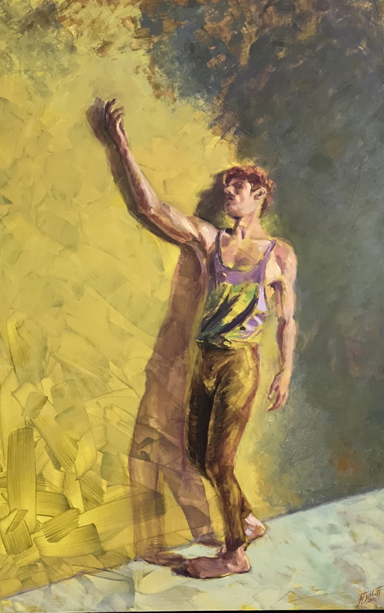 Image 1 of Giclée reproduction of oil painting "Dancer-2"