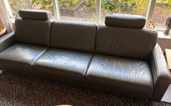 Image 1 of Lederen Musterring bank - Comfortabel en stijlvol