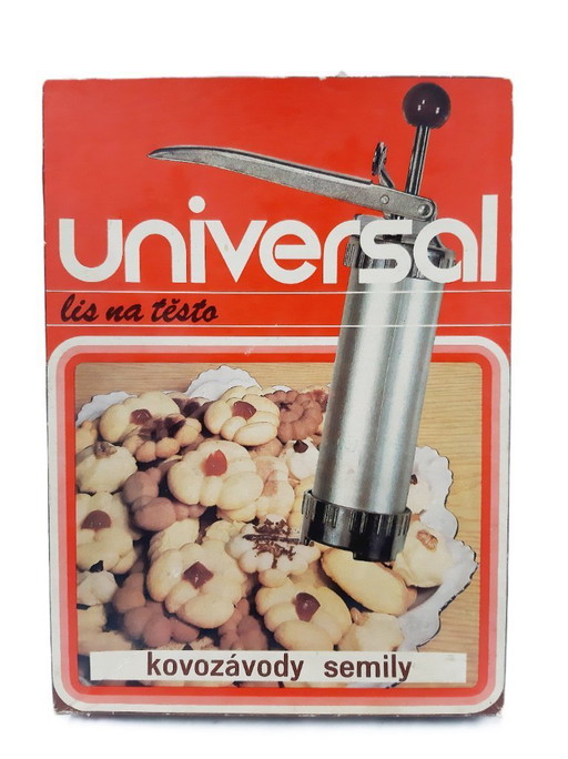 Vintage Kochsüßigkeiten Spritzen Set aus der Tschechoslowakei