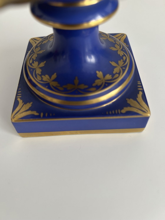 Dresden Carl Thieme Porzellan Potpourri-Vase – Sèvres-Stil 19. Jh. – Vasen, Ceramic (photo 7 of 8)