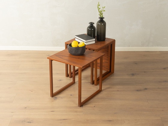 Image 1 of "The Cube" bijzettafels, Kai Kristiansen, jaren 60, vintage