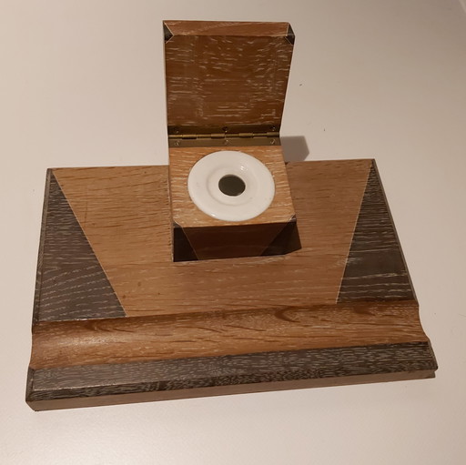 Tintero Art Decó elegante pero simple