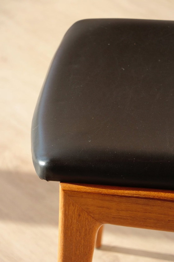 Image 1 of Set of 6 Vintage Scandinavian Teak Chairs – 1960s