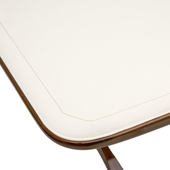 Image 1 of Table à manger italienne moderne du milieu du siècle attribuée à Paolo Buffa, années 1950