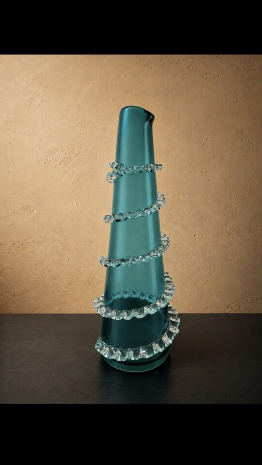 Gio Ponti, Crinoline Vase für Apem Ausgeführt von Venini, 1946/48.