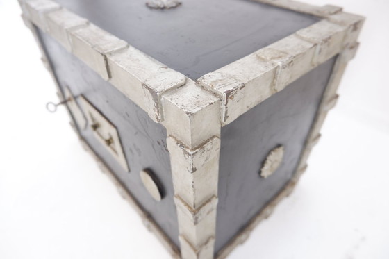 Image 1 of Cassaforte antica in ghisa incombustibile