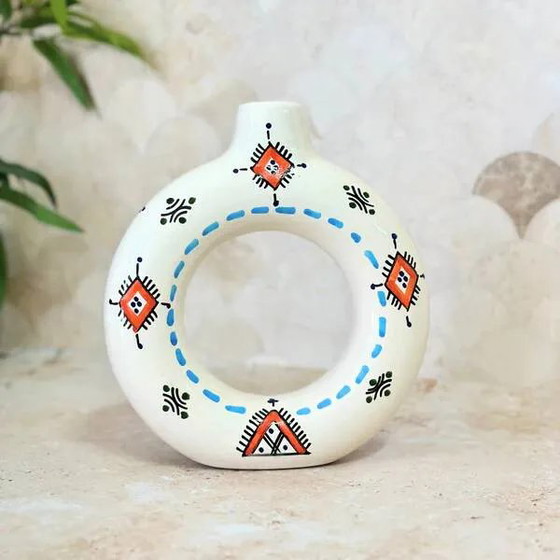 Vaso artigianale Tafoukt Amazigh Ameqrane – Vasi, Bohemian (photo 2 of 3)