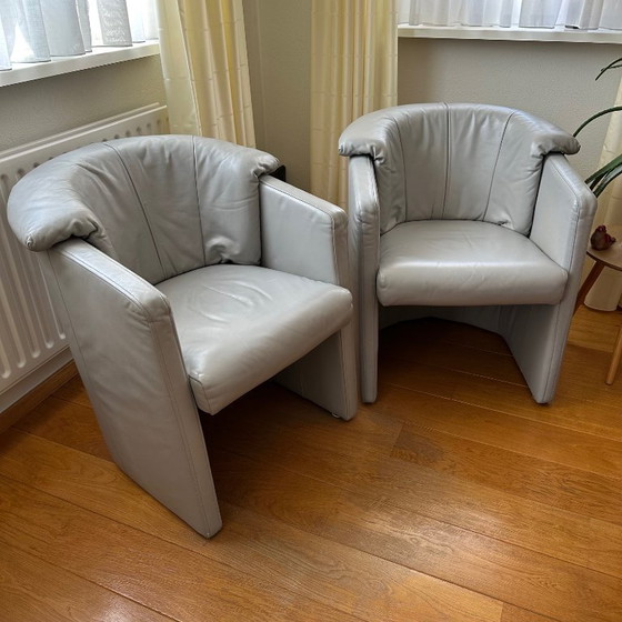 Image 1 of 2 poltrone di design ROLF BENZ in pelle