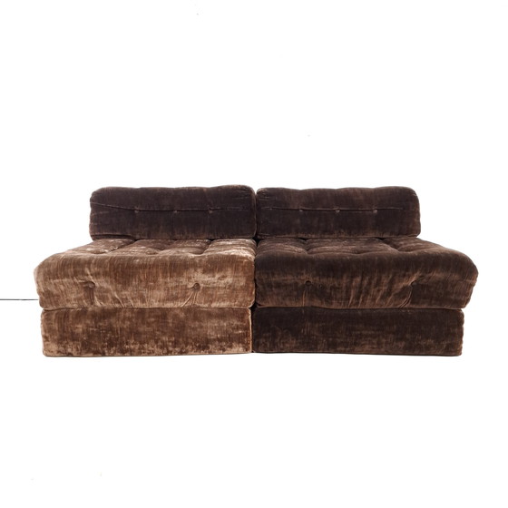 Image 1 of 2x vintage sleeping armchair