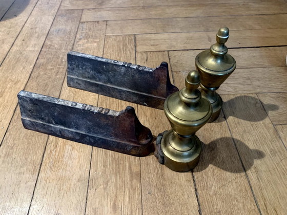 Image 1 of Coppia di alari del periodo Napoleone III, circa 1890