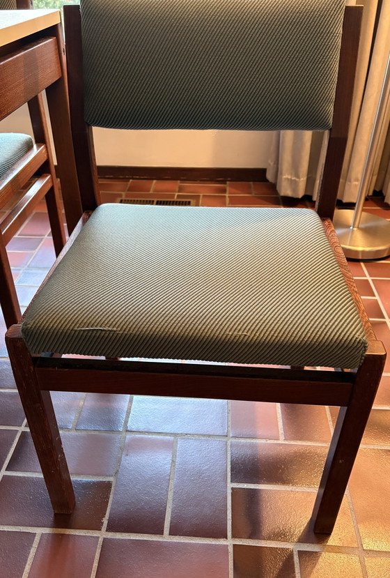 Image 1 of Table à manger Pastoe avec 6 chaises