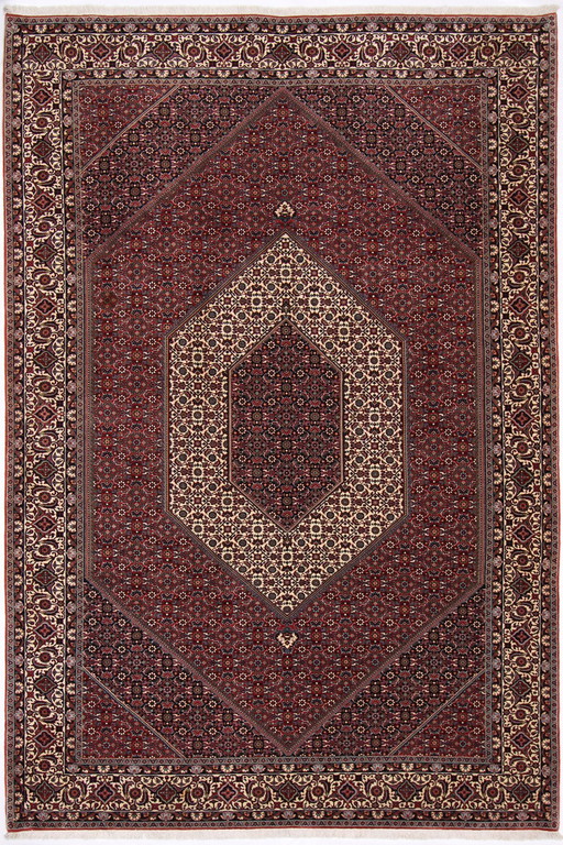 Tapis persan original noué à la main Bidjar Takab Très fin Noué 301 X 202 cm Top condition