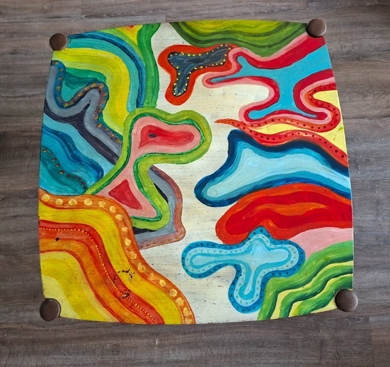 Rosewood Coffee Table Danish Design 60s. Art Work&Formica. (photo 7 of 21)