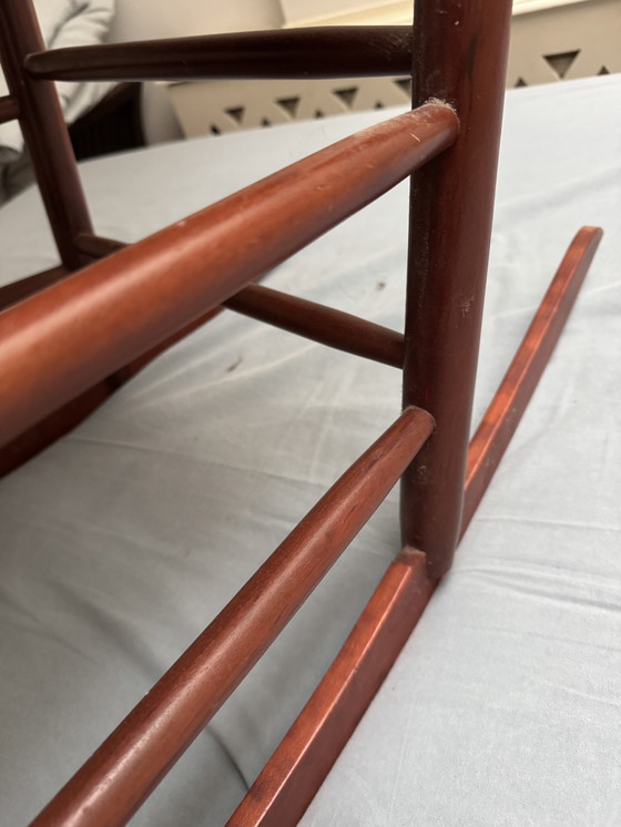 Image 1 of Shaker schommelstoel van Merkelbach met gevlochten zitting