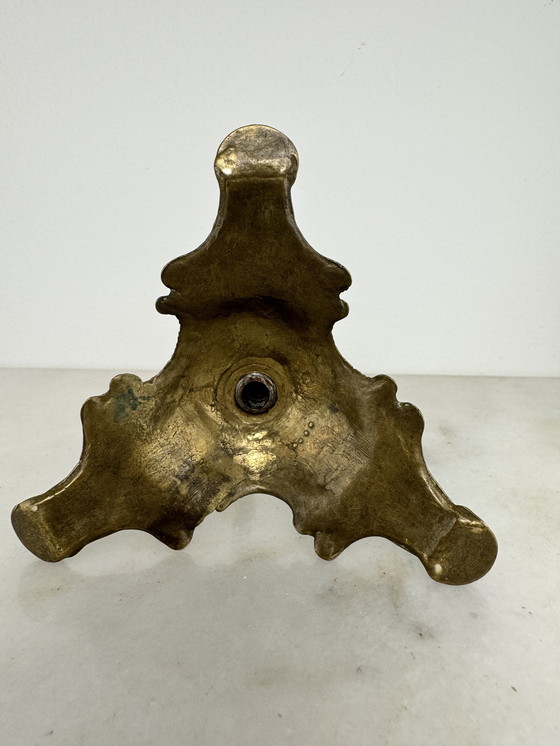 Image 1 of Antique bronze figurine of playing child - decorative and rare