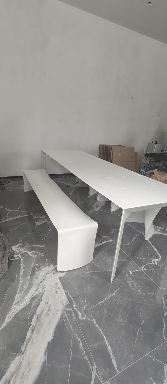 Kristalia Nori Extendable Table - 90x166/278cm – Dining tables, Metal (photo 7 of 8)