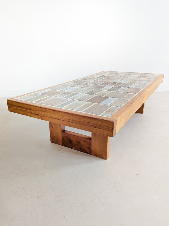 Image 1 of Table basse en céramique par Maison Regain 1970