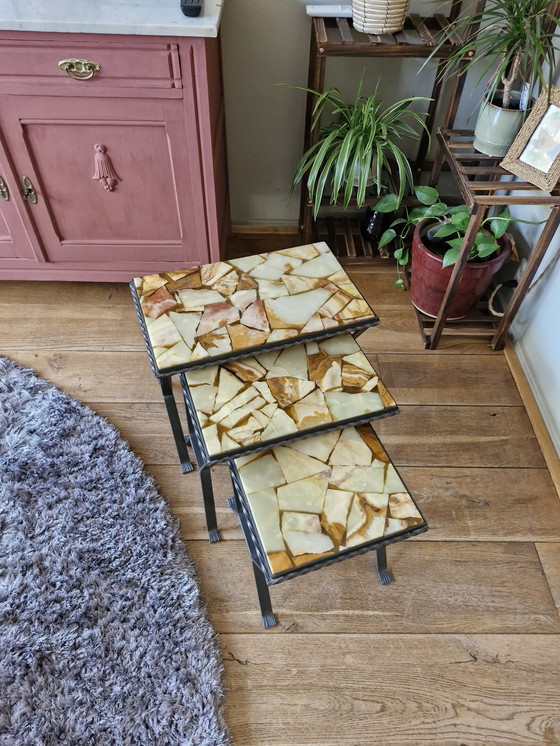 Image 1 of Tavolini ad incastro vintage