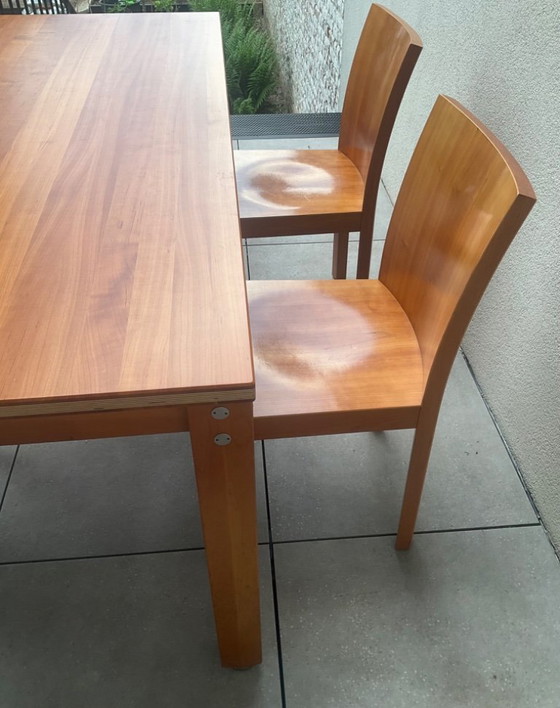 Image 1 of Set da pranzo Bulthaup, legno di ciliegio