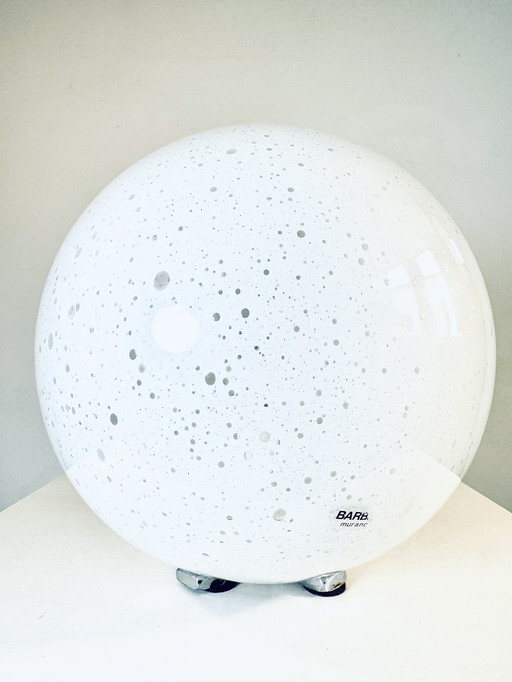 LAMPE DE TABLE PAR ALFREDO BARBINI POUR VETRERIA ALFREDO BARBINI, ITALIE, 1970