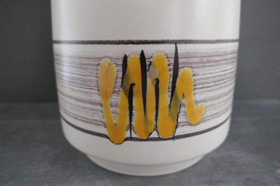 Image 1 of Vintage Bay Keramik grote vaas 526-35 W. Germany