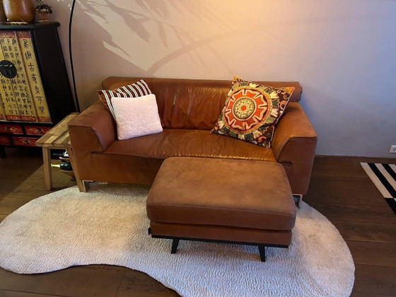 Image 1 of Designbank van Pode 2,5 zits bank leer