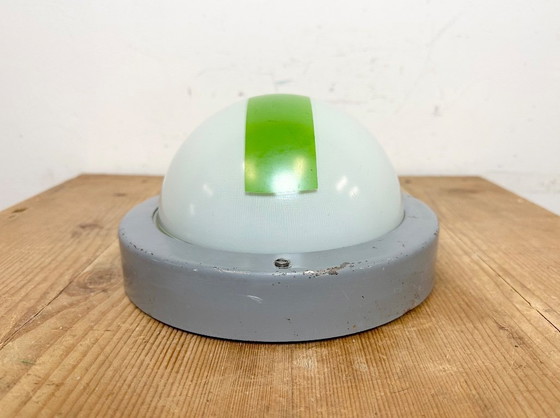 Image 1 of Vintage Emergency Wall or Ceiling Light, 1970s