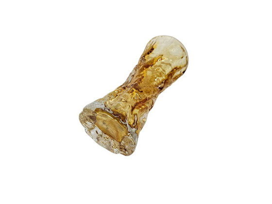 Image 1 of Ingrid Glashütte - "Bark Textured" vase - W-Germany - 1970's