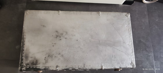 Image 1 of Vintage metalen koffer